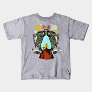 INDUSTRIAL BIRD LANTERN Kids T-Shirt